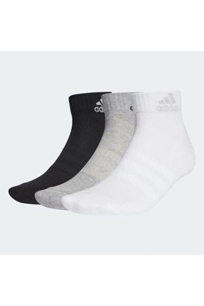 Cushioned Ankle Socks 3'lü Unisex Çorap Renkli -gc7311