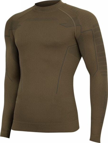 Brubeck LS14860 Bluza męska Ranger Thermo khaki XL