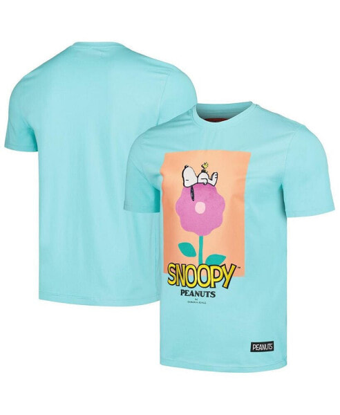 Men's Mint Peanuts Snoopy T-Shirt