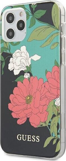 Guess Guess GUHCP12LIMLFL01 iPhone 12 Pro Max 6,7 czarny/black N1 Flower Collection