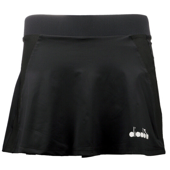 Diadora Easy Tennis Skort Womens Black 175680-80013