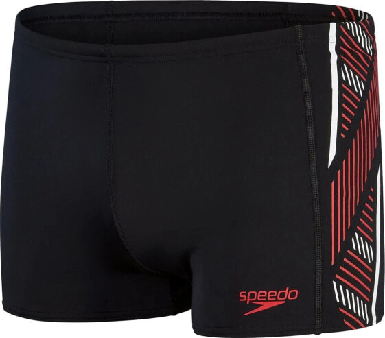 Speedo Męskie kąpielówki Speedo Tech Pnl Asht Am black/fed red/white rozmiar 32