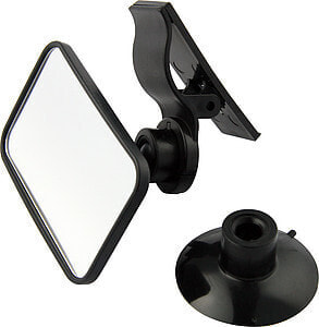 Olympia BS 863 - Mirror - Visor mirror - Black - Suction cap - Black - 95 mm