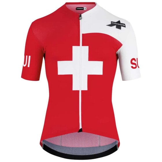 Assos Suisse Federation S9 Targa short sleeve jersey