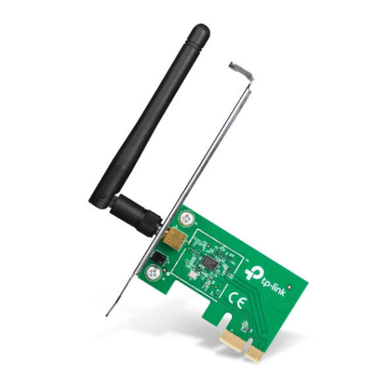 TP-LINK TL-WN781ND - Internal - Wireless - PCI Express - WLAN - 150 Mbit/s - Green