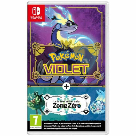 Игра для Nintendo Switch Pokemon Violet + Скрытый Сокровища Зоны Нуль (FR)