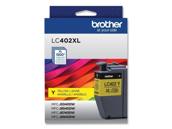 Brother LC402XL Original High XL Yield Ink Cartridge Yellow LC402XLYS