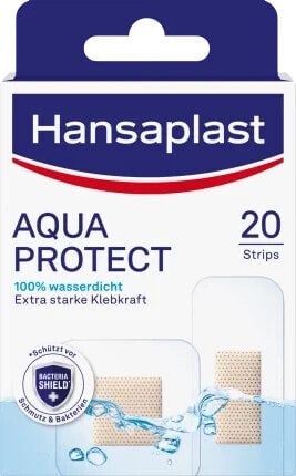 Pflaster Strips Aqua Protect wasserdicht, 20 St