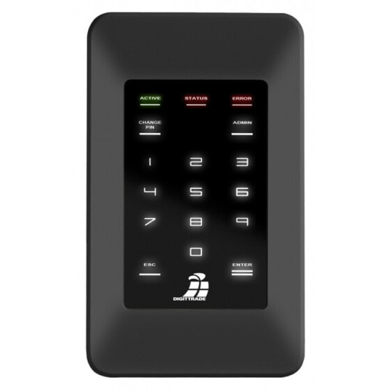 DIGITTRADE HS256S - 1000 GB - 3.5" - USB - 2.0 - 540 MB/s - Black