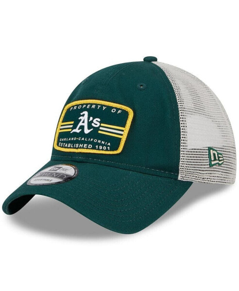 Men's Green Oakland Athletics Property Trucker 9TWENTY Snapback Hat