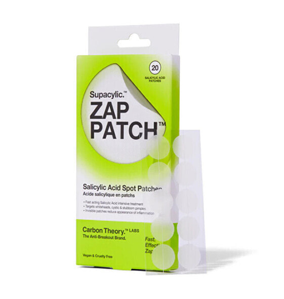 Supacylic Acne Patches. Zap Patch (Salicylic Acid Spot Patches) 20 pcs