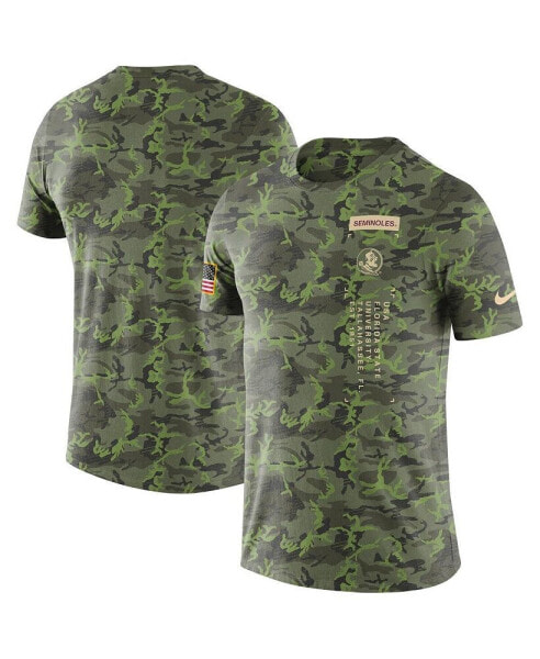 Men's Camo Florida State Seminoles Military-Inspired T-shirt