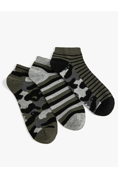 Носки Koton Camouflage Trio Socks