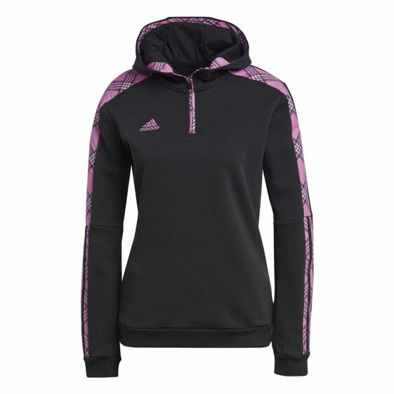 Толстовка с капюшоном женская Adidas winterized Чёрный