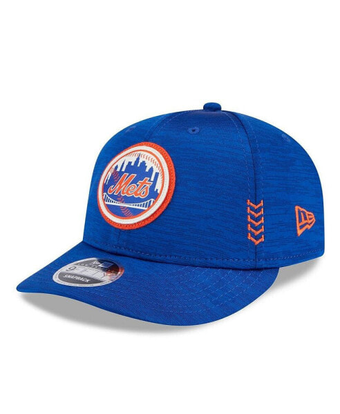 Бейсболка New Era мужская зеленая New York Mets 2024 Clubhouse Low Profile 59FIFTY Snapback Hat