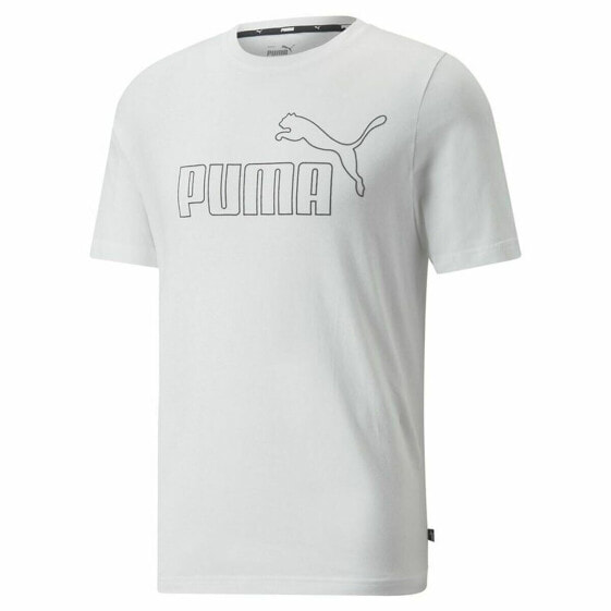 Футболка с коротким рукавом мужская Puma Essentials Elevated Белый