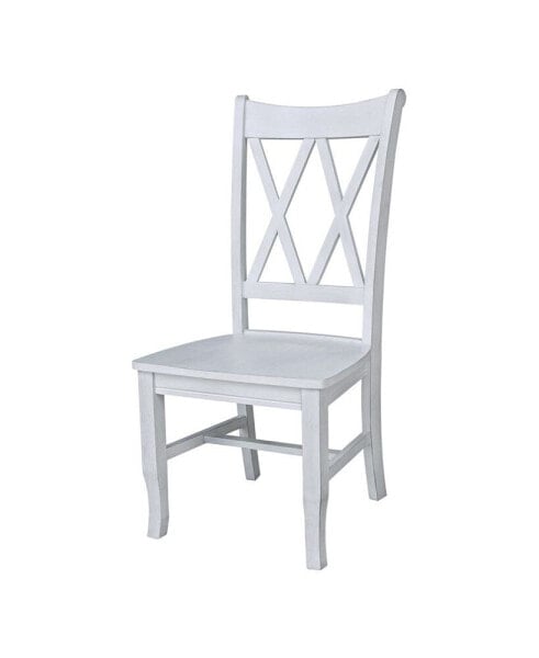 Double X Back Chair, Set of 2