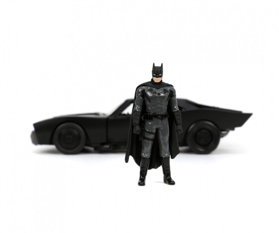 Jada Toys Batman Batmobile 1:24, Car, Batman, 8 yr(s), Metal, Plastic, Rubber, Black