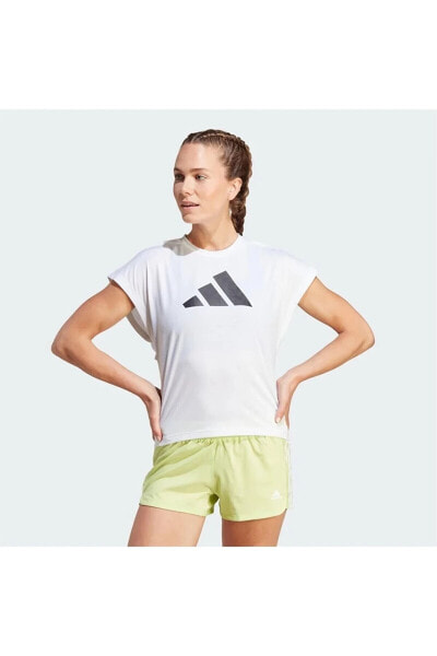 Train Icons Training Reguler Fit Logo Kadın Tişört