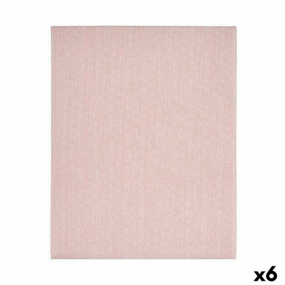 Tablecloth Thin canvas Anti-stain Star 140 x 180 cm Pink (6 Units)