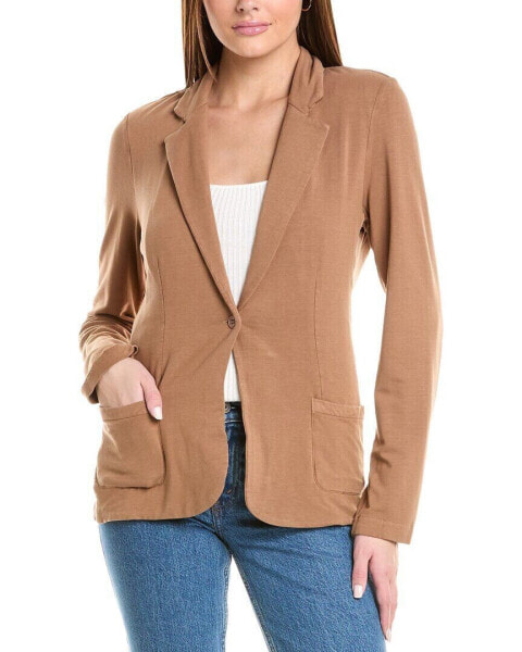 Majestic Filatures French Terry One-Button Jacket Women's