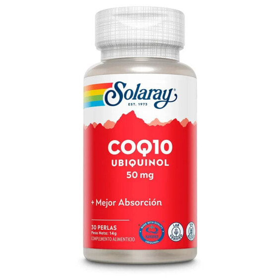 SOLARAY Ubiquinol CoQ-10 50mgr 30 Units