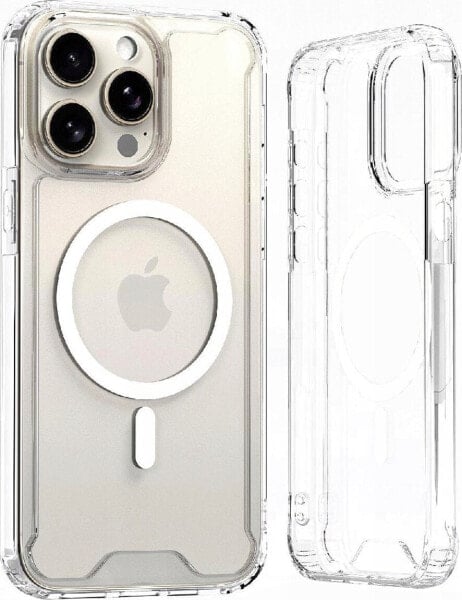 Hurtel Etui Clear Corner Case MagSafe na iPhone 16 - przezroczyste