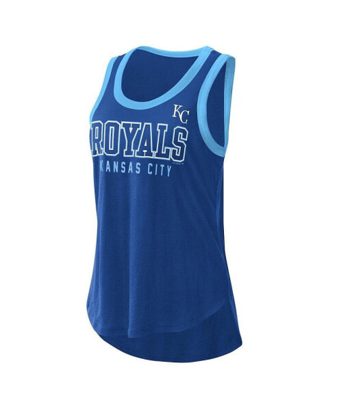 Women's Royal Kansas City Royals Clubhouse Tank Top