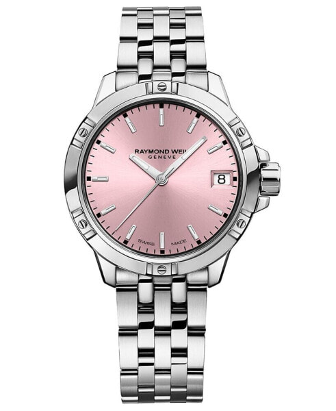 Women's Swiss Tango Classic Stainless Steel Bracelet Watch 30mm