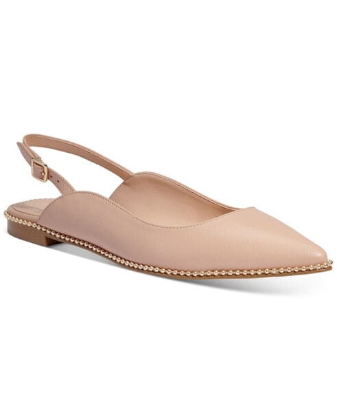 Women's Vae Studded Slingback Flats