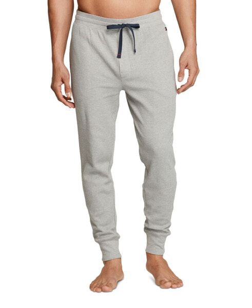 Men's Classic-Fit Waffle-Knit Pajama Joggers