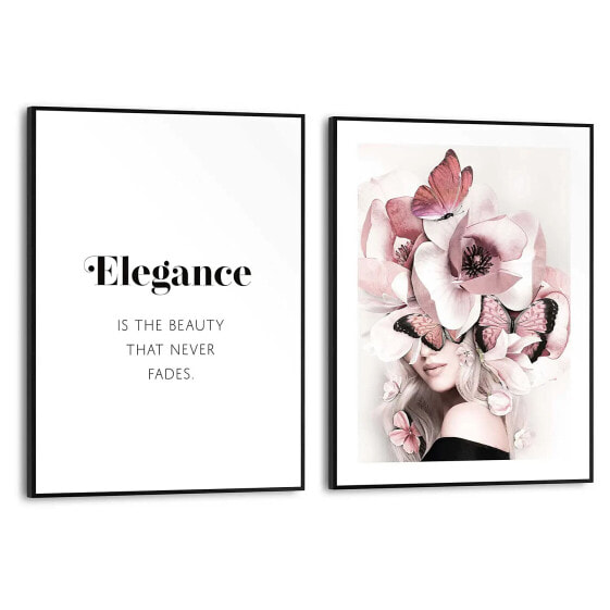 Wandbild Flower Elegance 2-teilig