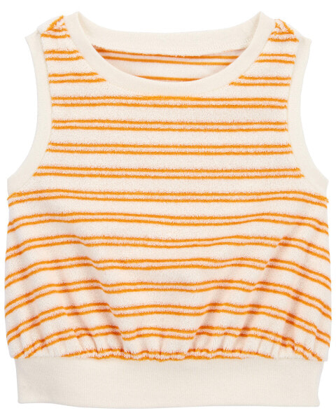 Toddler Striped Terry Tank 4T