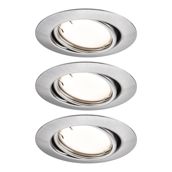 LED-Einbauleuchte Coin 3er-Set Dimmbar