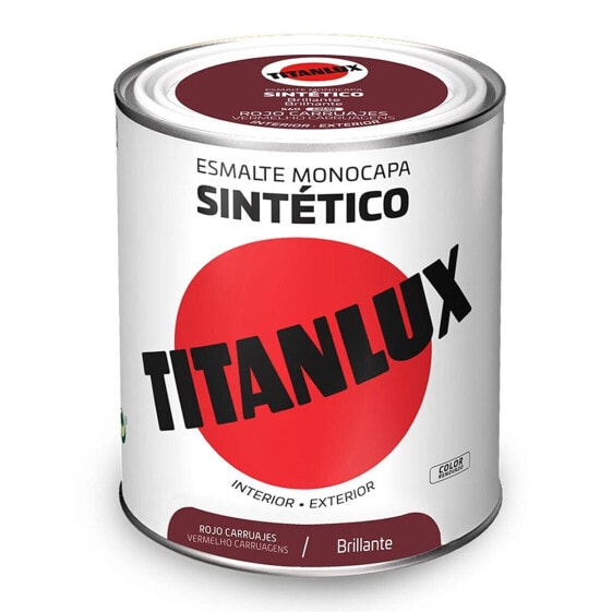Синтетическая эмаль Titanlux 5808985 яркий Красный 750 ml