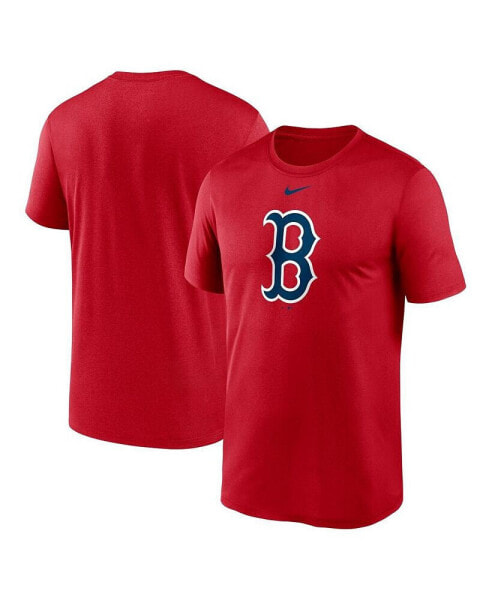 Men's Red Boston Red Sox New Legend Logo T-shirt