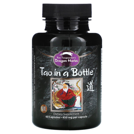 БАД Dragon Herbs Аминокислоты Тао в бутылке, 450 мг, 60 капсул
