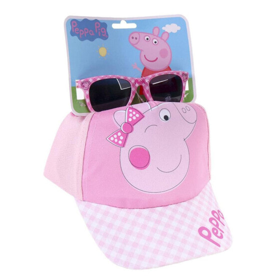 CERDA GROUP Peppa Pig Cap and Sunglasses Set