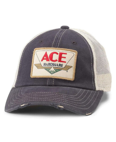 Men's Navy/Natural Ace Hardware Orville Adjustable Hat