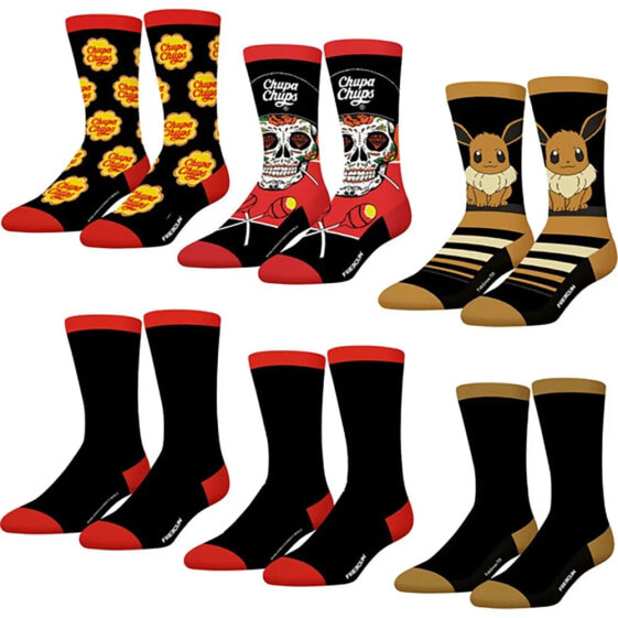 FREEGUN Varied socks 6 pairs