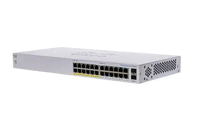 Cisco CBS110 - Управляемый коммутатор L2 Gigabit Ethernet (10/100/1000) с поддержкой Power over Ethernet (PoE) и возможностью монтажа в стойку 1U