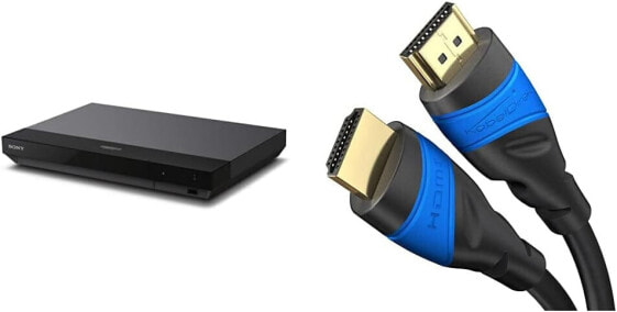 Sony UBP-X700 4K Ultra HD Blu-ray Disc Player (4K HDR, 4K streaming services, super audio CDs (SACD), USB, WiFi, HDMI) Black.