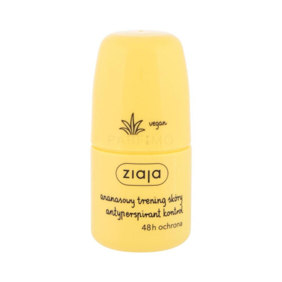 Ziaja Pineapple 60 ml antiperspirant Roll-on für Frauen