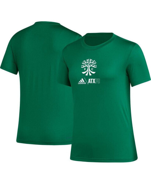 Women's Green Austin FC AEROREADY Club Icon T-shirt