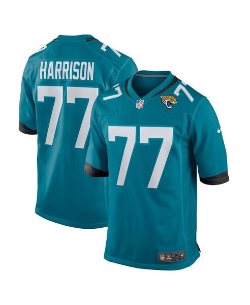 Men's Anton Harrison Teal Jacksonville Jaguars 2023 NFL Draft First Round Pick Game Jersey