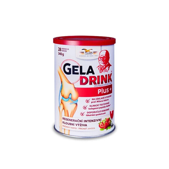 Geladrink Plus Strawberry drink 340 g