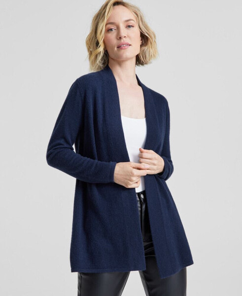 Women's 100% Cashmere Duster Sweater, Regular & Petites, Created for Macy's