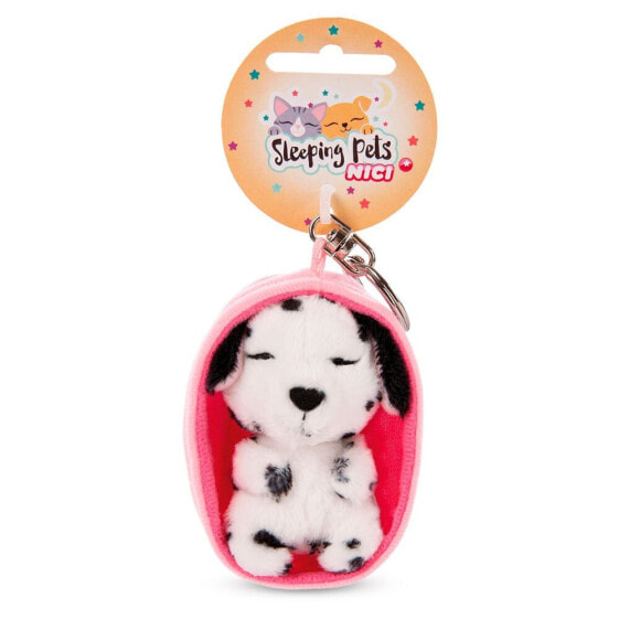 NICI Sleeping Pets Dog 8 cm Dalmatian Key Ring