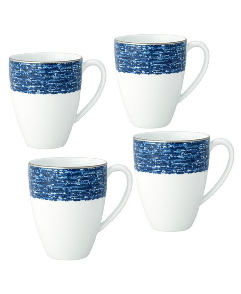 Rill 4 Piece Mug Set , Service for 4