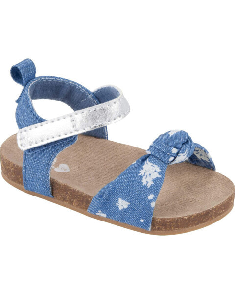 Baby Chambray Sandals 4